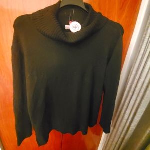 Women's SO Black Cowlneck Sweater M